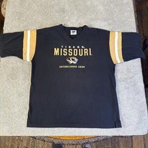 Vintage Lee Sport Missouri Tigers T-Shirt XL Heavyweight NCAA